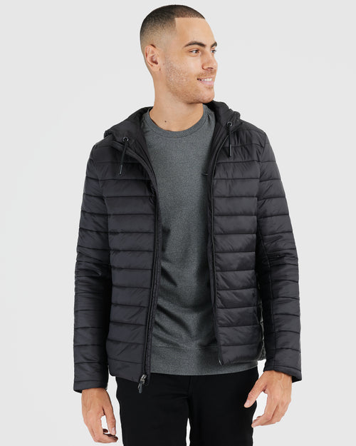 Classic Hooded Puffer Jacket 2-Pack