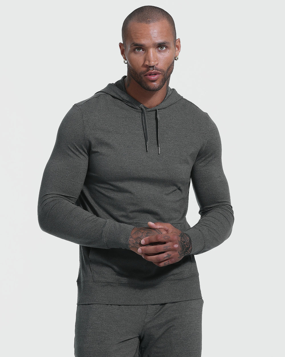 Charcoal Heather Active Comfort Pullover Hoodie