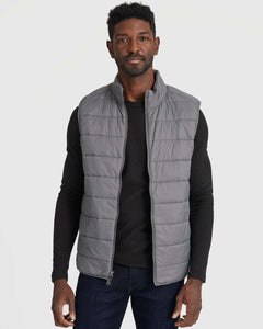 True ClassicGunmetal Puffer Vest