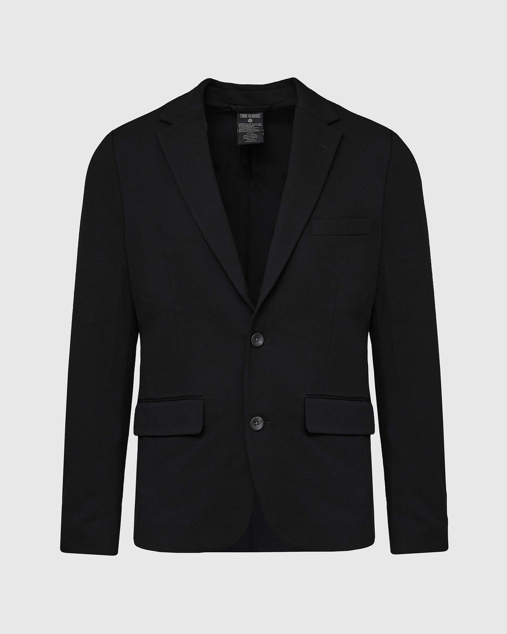 Black Comfort Knit Blazer