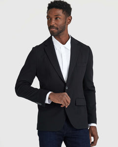 True ClassicBlack Comfort Knit Blazer