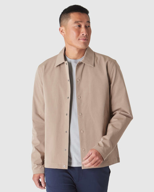 Khaki Coaches Jacket