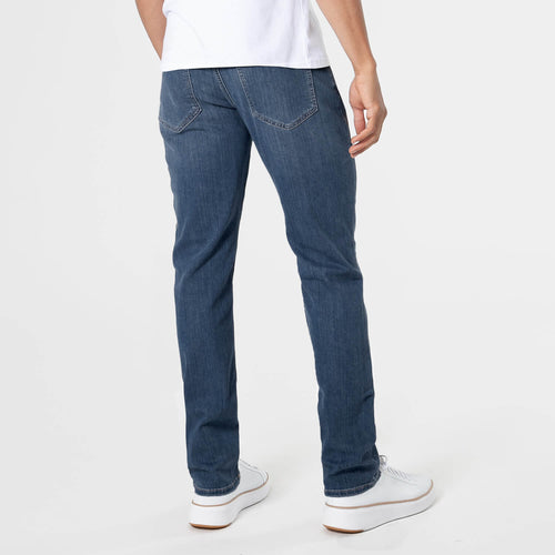 Medium Indigo Wash Slim Comfort Stretch Jeans