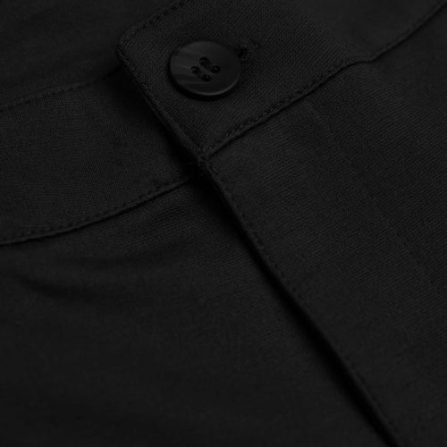 Black Slim Comfort Knit Chino Pant