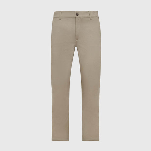 Khaki Slim Comfort Knit Chino Pant