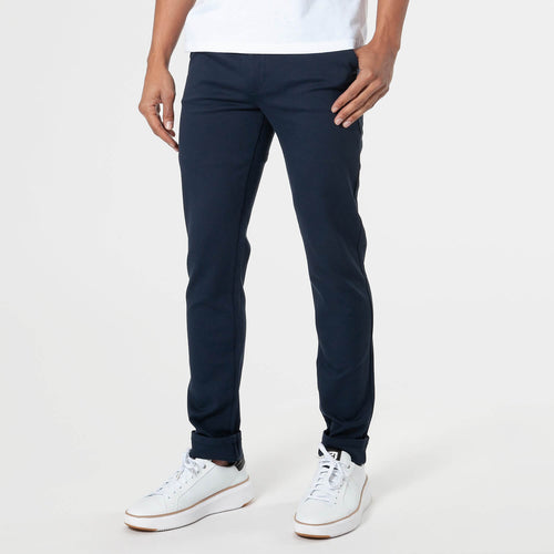 Navy and Khaki Slim Comfort Knit Chino Pant 2-Pack