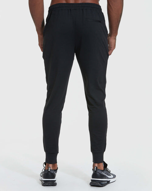 Heather Black Active Jogger