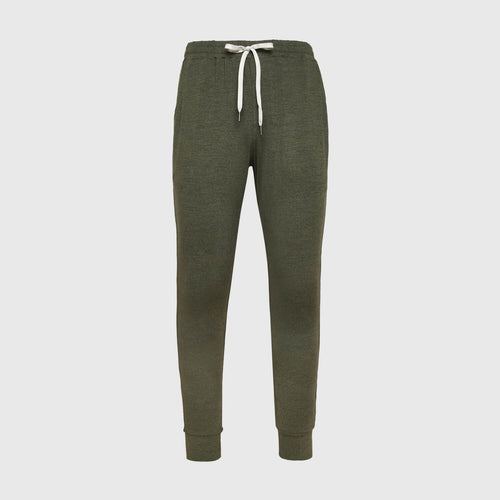 Dark Heather Military Green Active Joggers