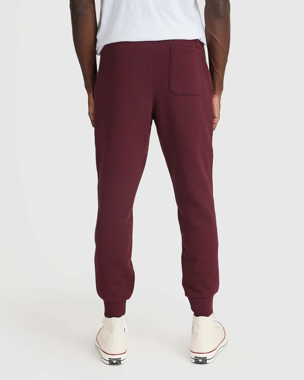 Mahogany Fleece French Terry Joggers