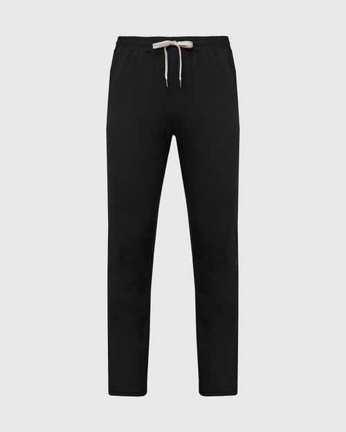 Black Active Comfort Straight Leg Pant