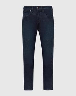 Indigo Rinse Slim Authentic Denim Jeans