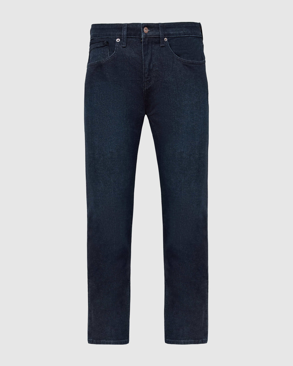 Indigo Rinse Straight Authentic Denim Jeans