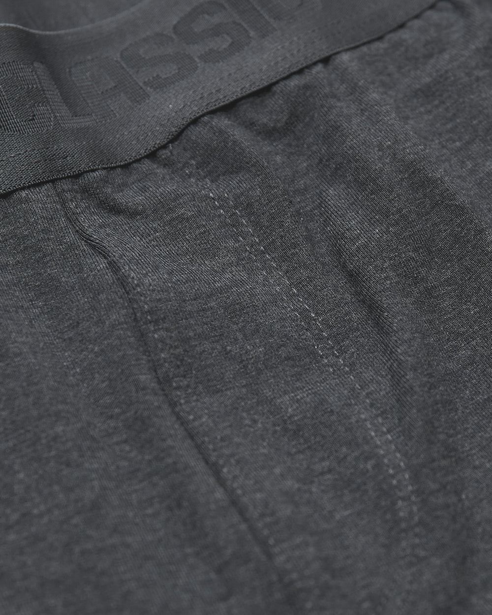 Charcoal Heather Gray Loungewear Long Sleeve Tee And Jogger Set