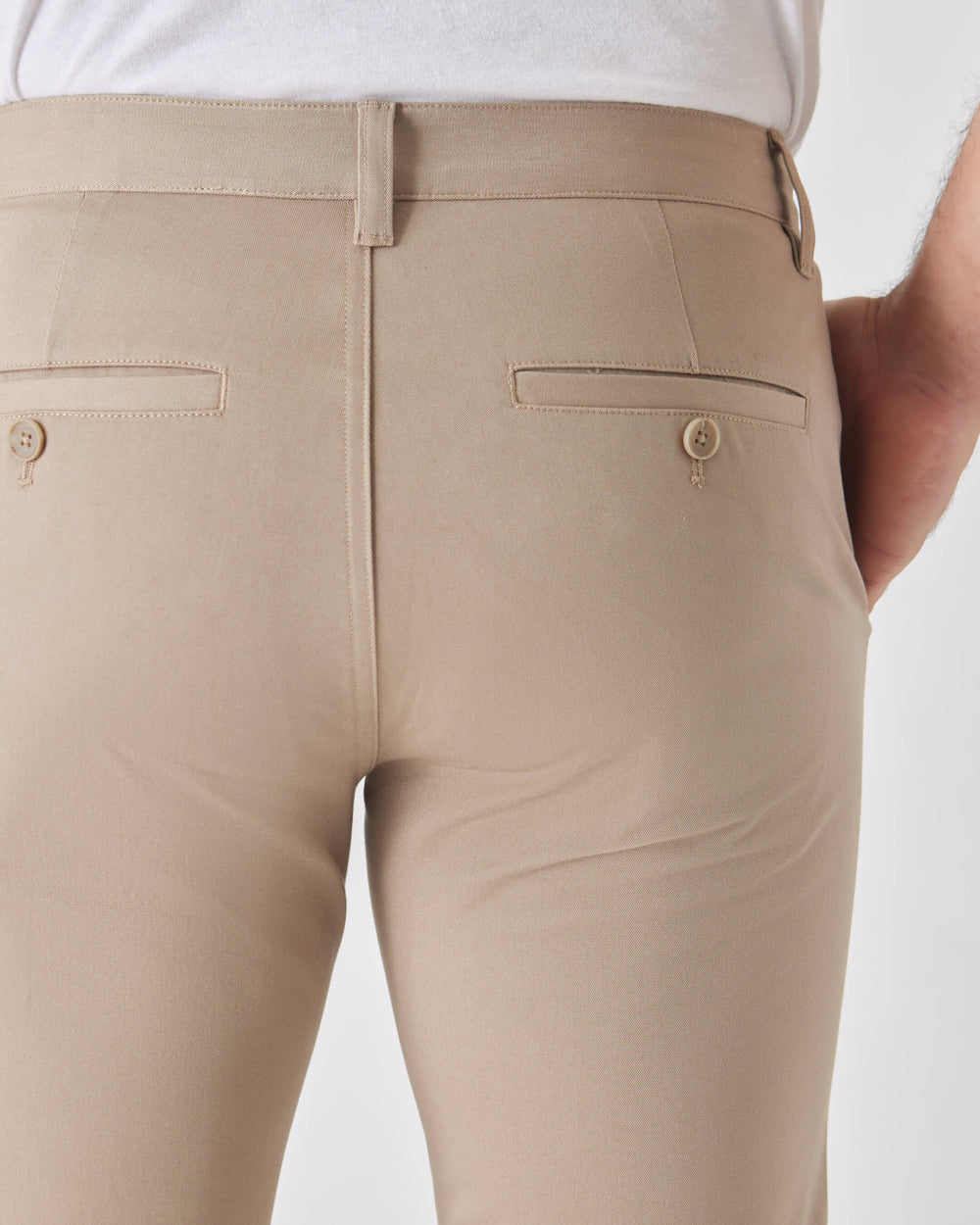 Khaki Slim Twill Chino Pant