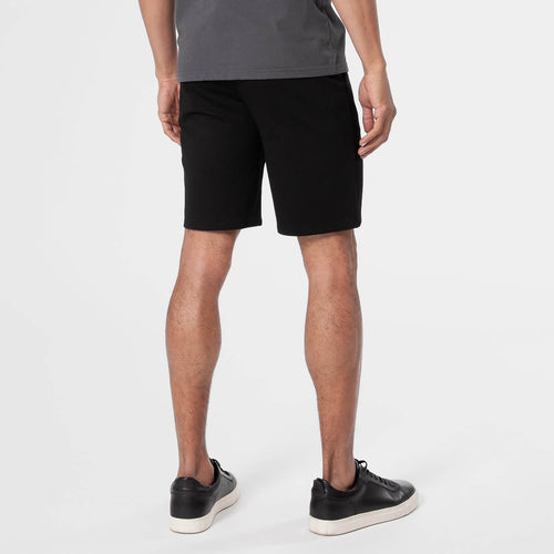 9" Black & Sandstone Comfort Knit Chino Shorts 2-Pack