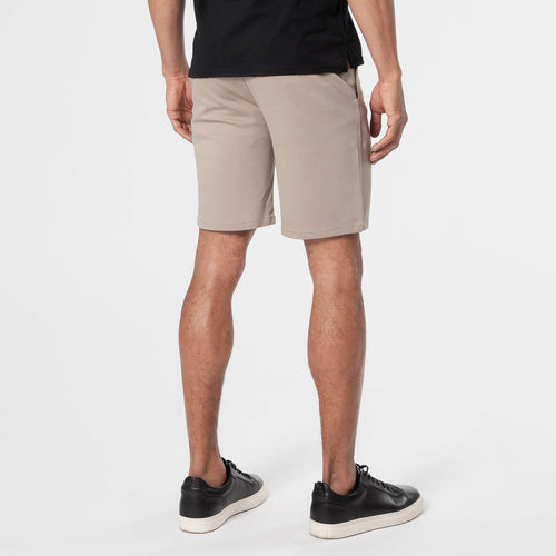 9" Khaki Comfort Knit Chino Shorts