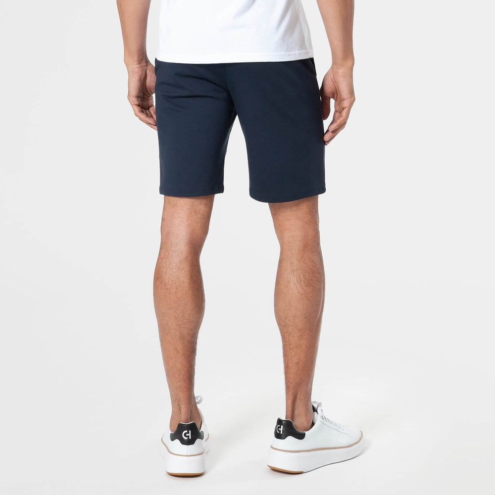 9" Khaki & Navy Comfort Knit Chino Shorts 2-Pack