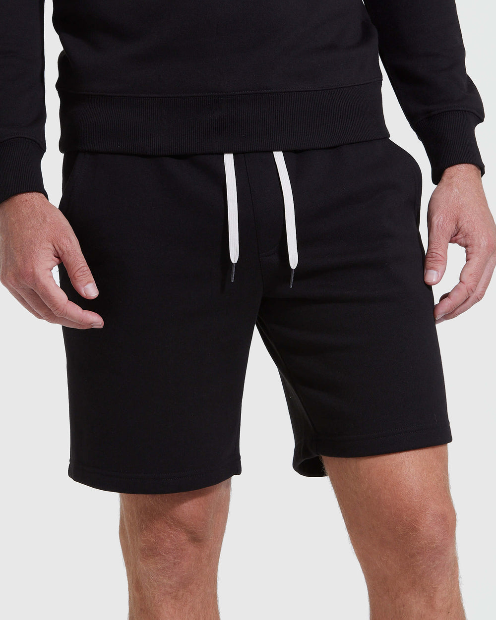 Black Fleece French Terry Shorts