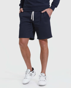 True ClassicNavy Fleece French Terry Shorts