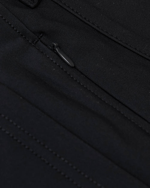 Black Commuter Shorts