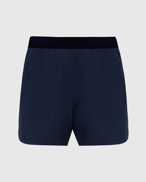 7" Navy Active Training Shorts