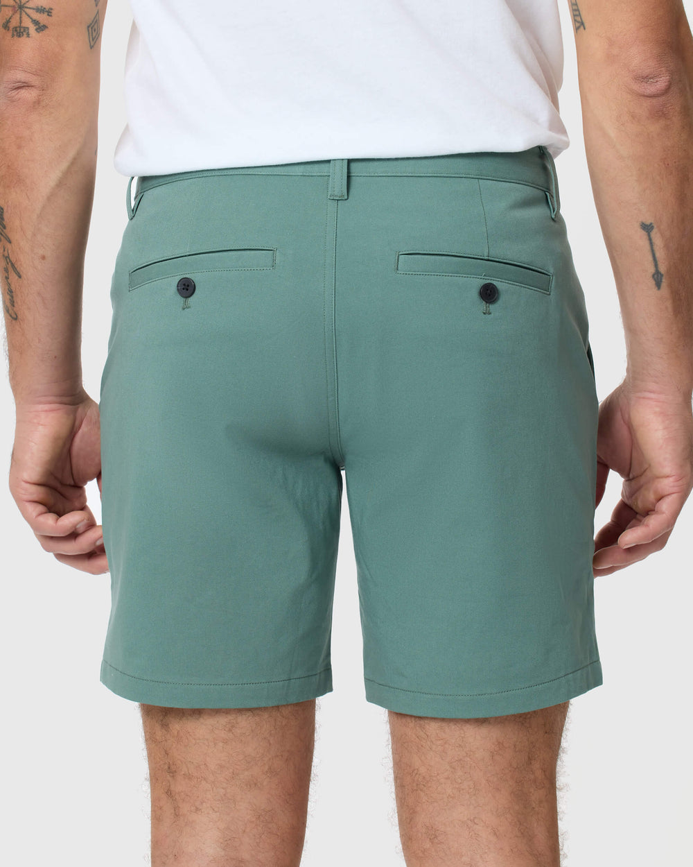 7" Moss Classic Twill Shorts