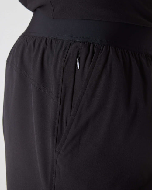 Black 7" 2-in-1 Training Shorts