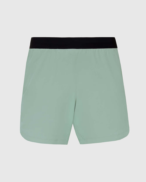 7" Slate Green  Active Training Shorts