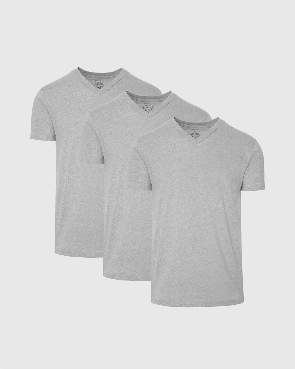 All Heather Gray V-Neck Tee 3-Pack