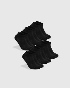 True ClassicBlack Ankle Socks 6-Pack