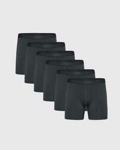 True ClassicCarbon Boxer Briefs 6-Pack