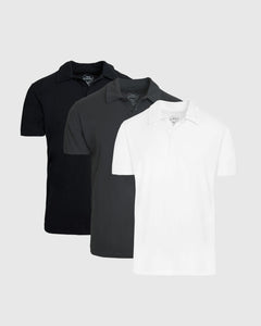 True ClassicClassic Short Sleeve Polo 3-Pack