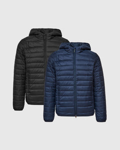 True ClassicClassic Hooded Puffer Jacket 2-Pack