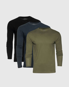 True ClassicStealth Long Sleeve Crew 3-Pack