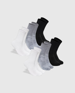 True ClassicCombo Half Crew Socks 6-Pack