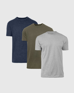 True ClassicHeather Crew T-Shirt 3-Pack