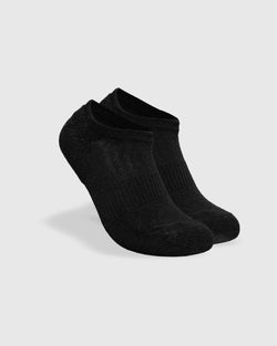 Black Ankle Socks Single