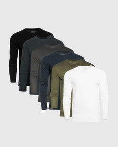 True ClassicClassic Long Sleeve Crew 6-Pack