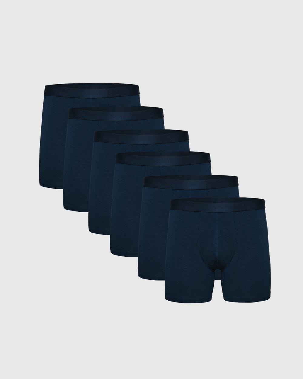 Navy Boxer Briefs 6-Pack