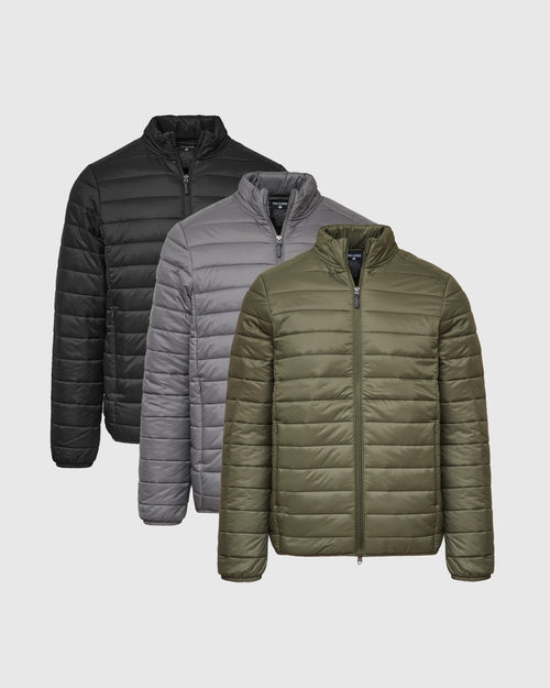 Classic Puffer Jacket 3-Pack