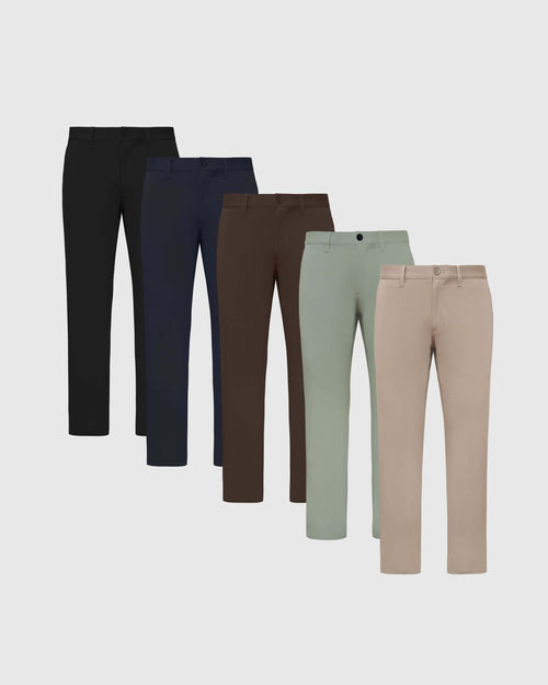 Weekday Straight Twill Chino Pant 5-Pack