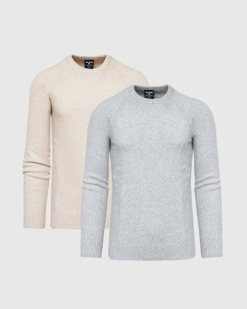 Winter Warm Crew Neck Sweater 2-Pack