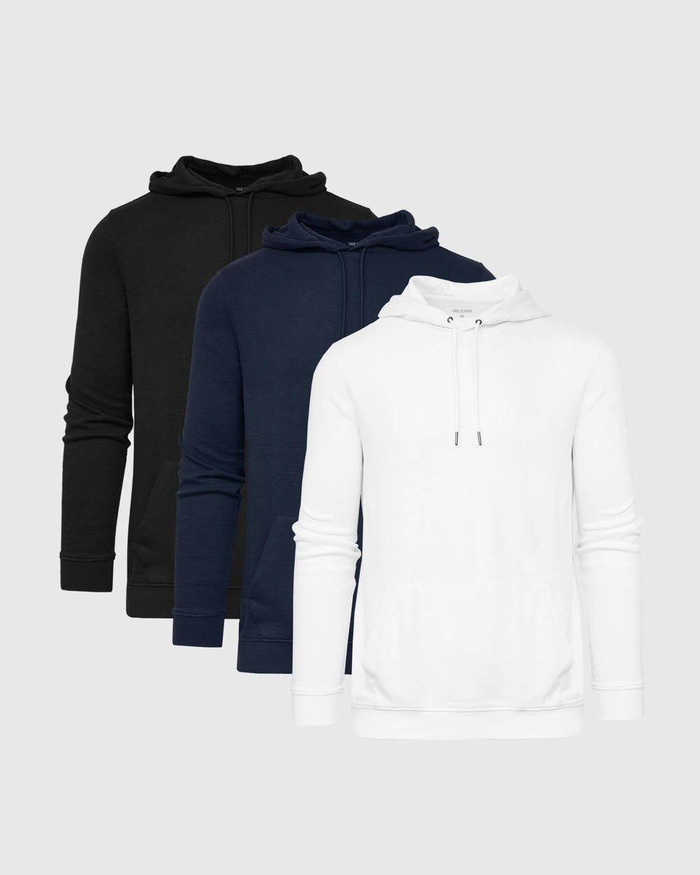 Core Waffle Hoodie 3-Pack