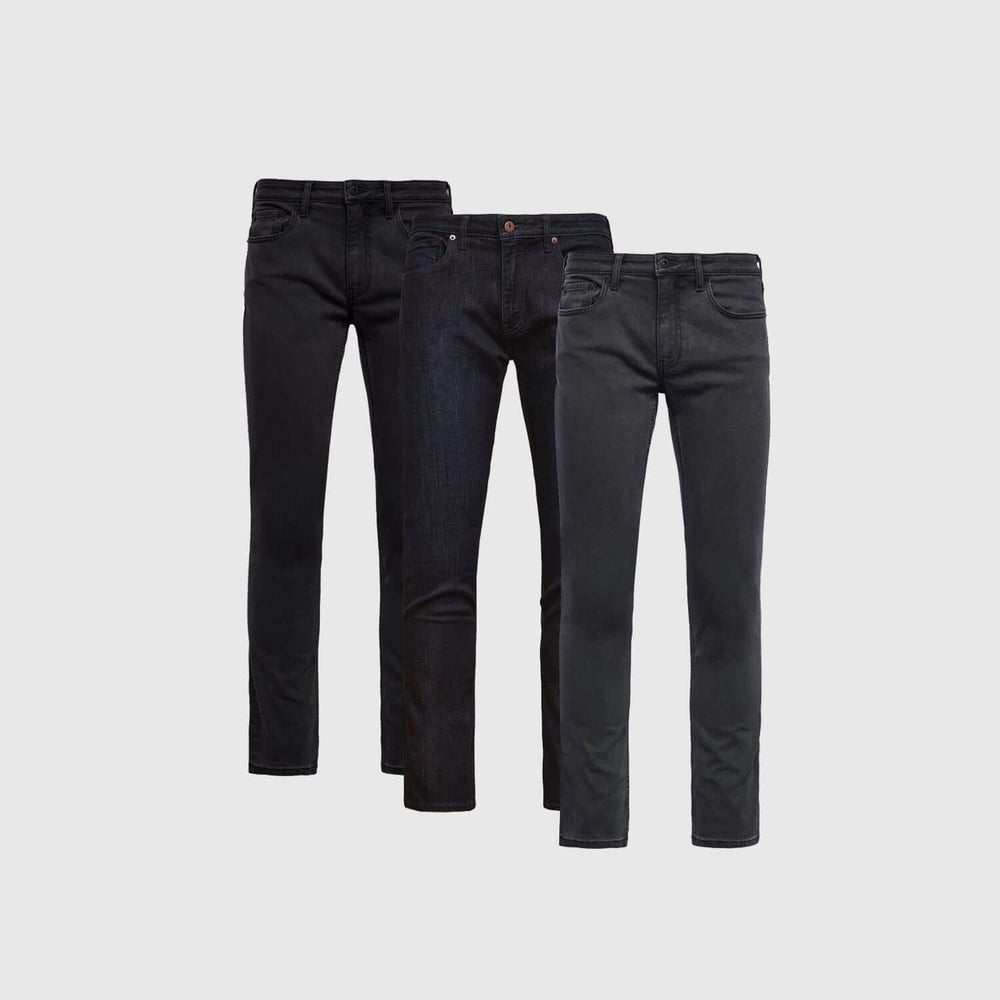 Slim Comfort Stretch Jeans 3-Pack