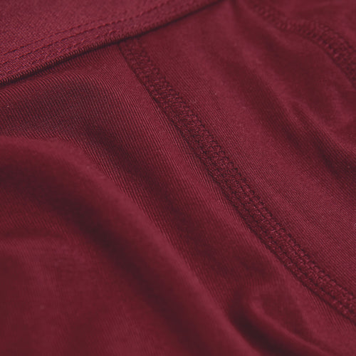 Burgundy Boxer Briefs 3-Pack