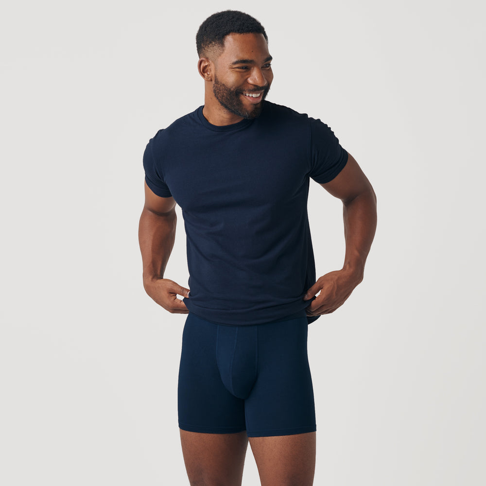 Navy Boxer Briefs 3-Pack