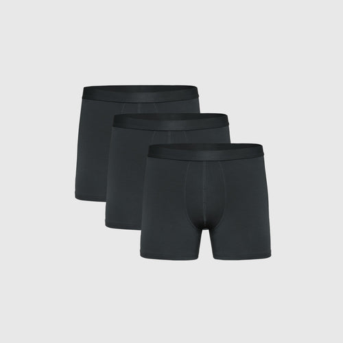 Carbon Boxer Trunks 3-Pack