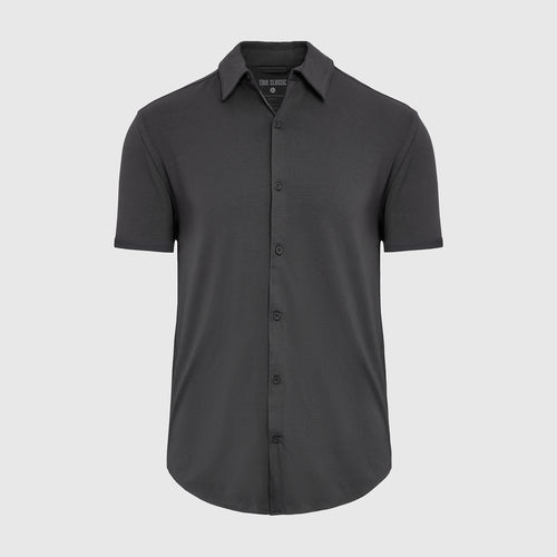 Carbon Short Sleeve Knit Shirt