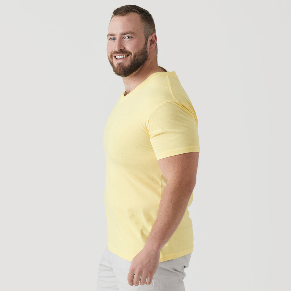 Mellow Yellow V-Neck Tee