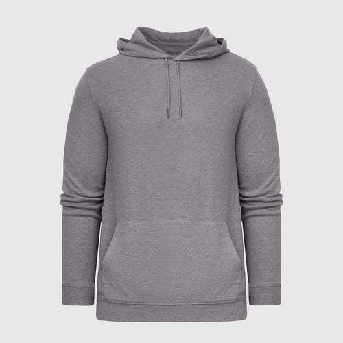 Heather Gray Waffle Hoodie